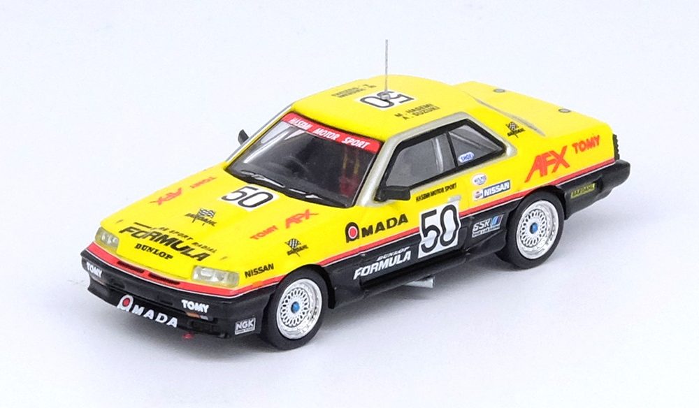 NISSAN SKYLINE 2000 TURBO RS-X (DR30) #50 "HASEMI MOTORSPORT DUNLOP" All Japan Touring Car Championship 1987 - IN64-R30-JTC97HMD