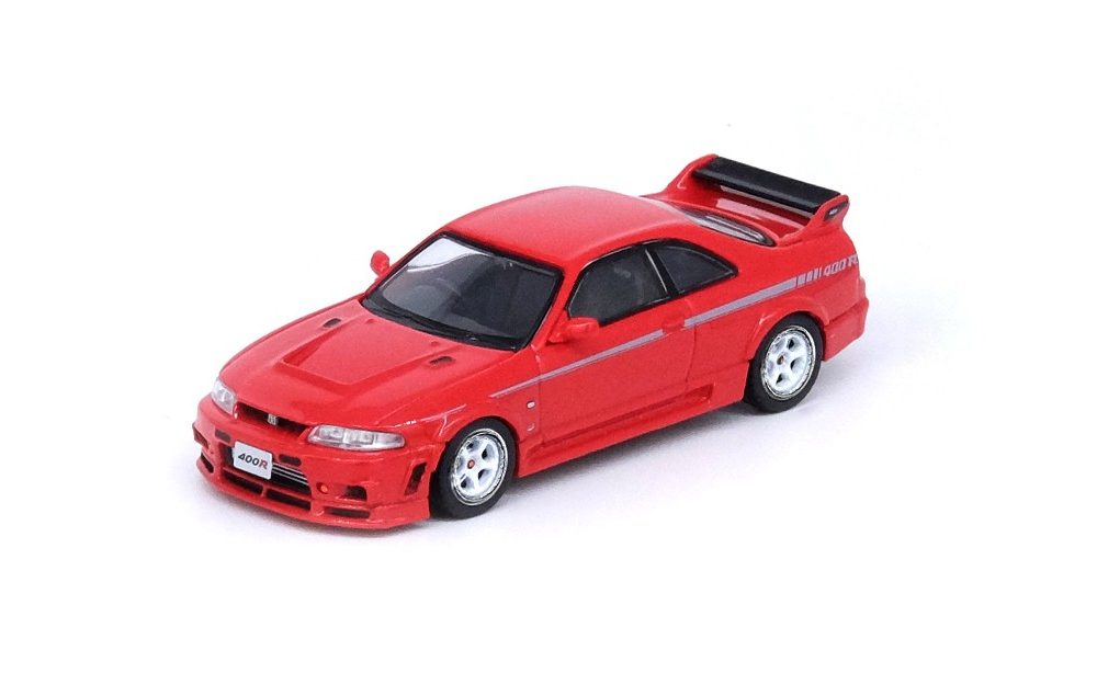 NISSAN SKYLINE GT-R (R33) NISMO 400R Super Clear Red II - IN64-400R-SCR