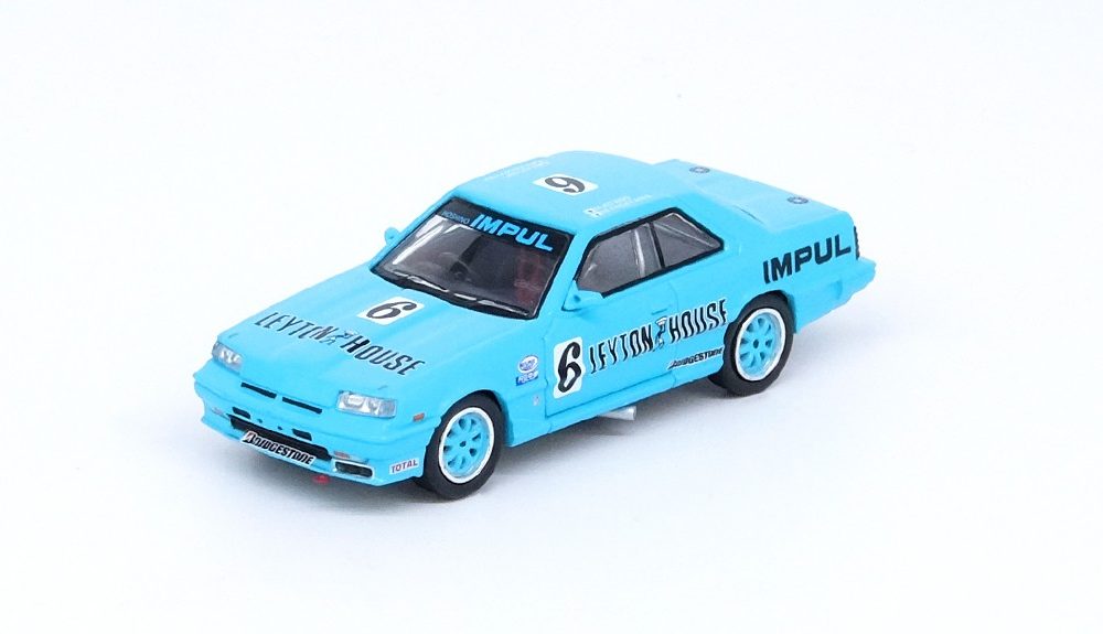 NISSAN SKYLINE 2000 Turbo RS-X (HR31) #6 "LEYTON HOUSE" JTCC 1987 Hajime Kitano / Masahiko Kageyama - IN64-R30-LH87