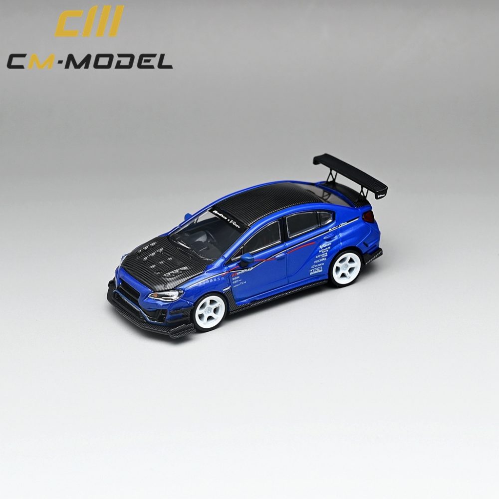Subaru VAB WRX Varis Black Carbon Blue - CM64-WRX-01