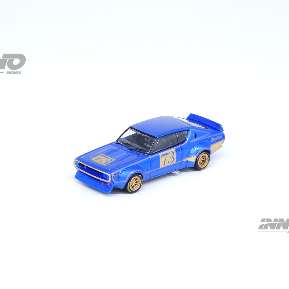Nissan Skyline 2000 GT-R (KPGC110) Racing Concept Blue - IN64-KPGC110RC-BLU
