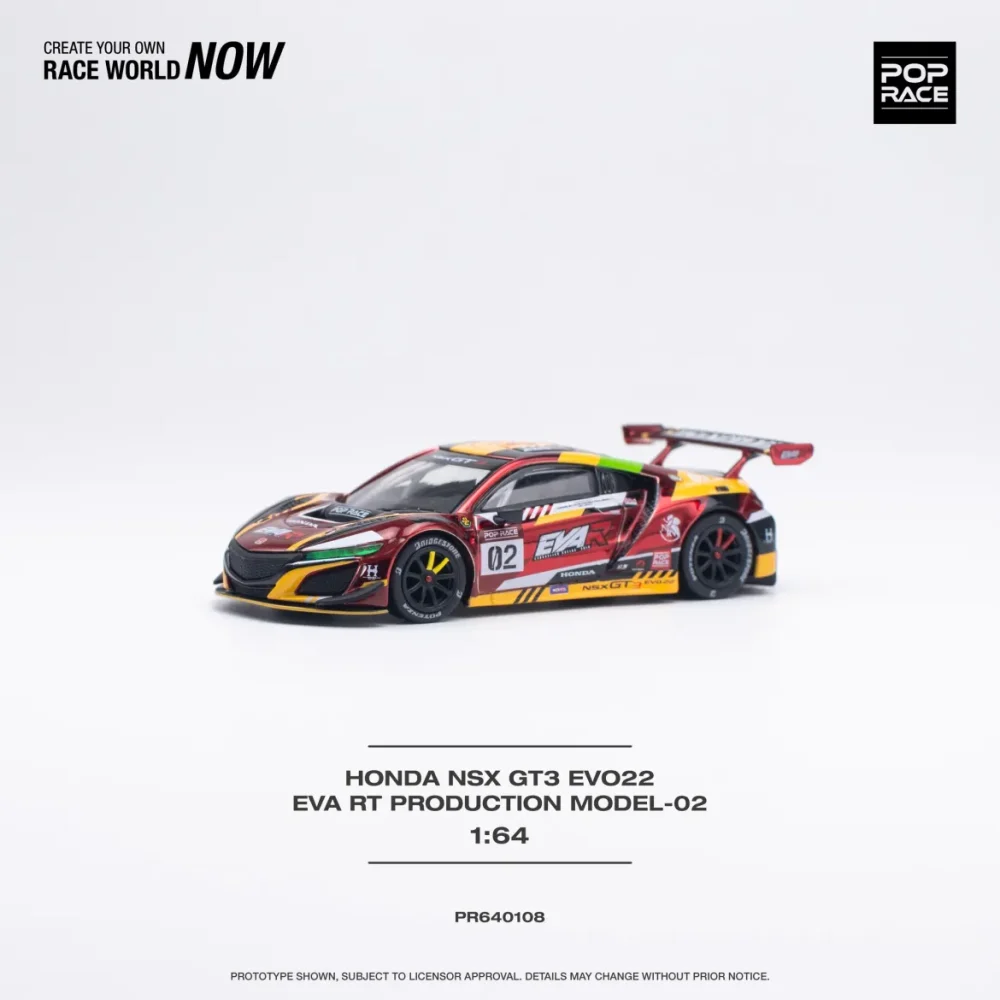 Honda NSX GT3 EVO22 EVA RT Production Model-02 - PR64-0108
