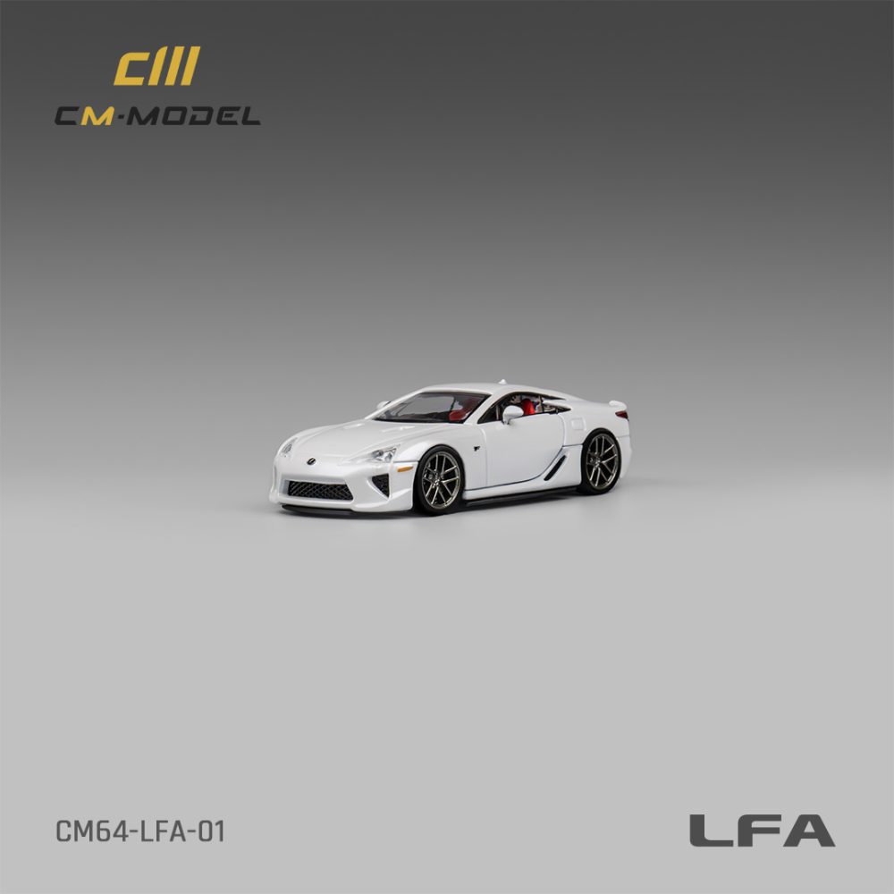 Lexus LFA Pearl White - CM64-LFA-01