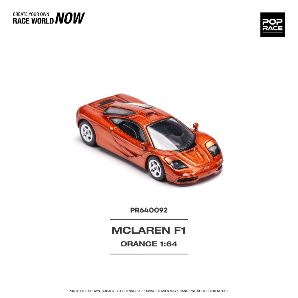 McLaren F1 Orange - PR64-0092