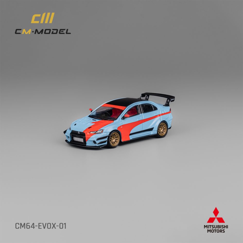 Mitsubishi Lancer Evo X Varis Widebody Orange & Blue - CM64-EVOX-01