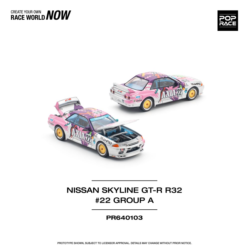 Nissan Skyline GT-R R32 #22 AXIA GROUP A - PR64-0103
