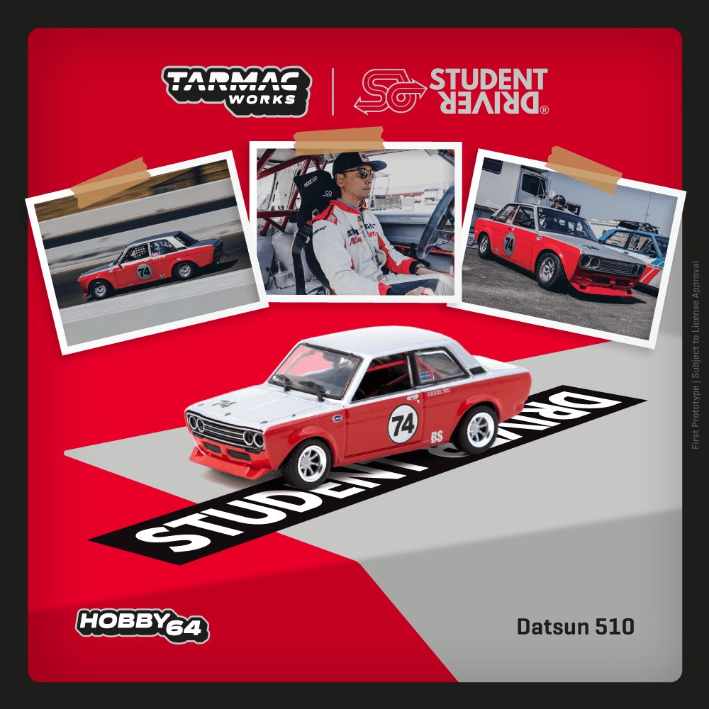 Datsun 510 Trans-Am B-Sedan 2.5 Challenge 2023 Daniel Wu - T64-052-SD