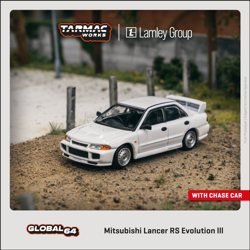 Mitsubishi Lancer Evolution III White Lamley Special Edition - T64G-050-RS