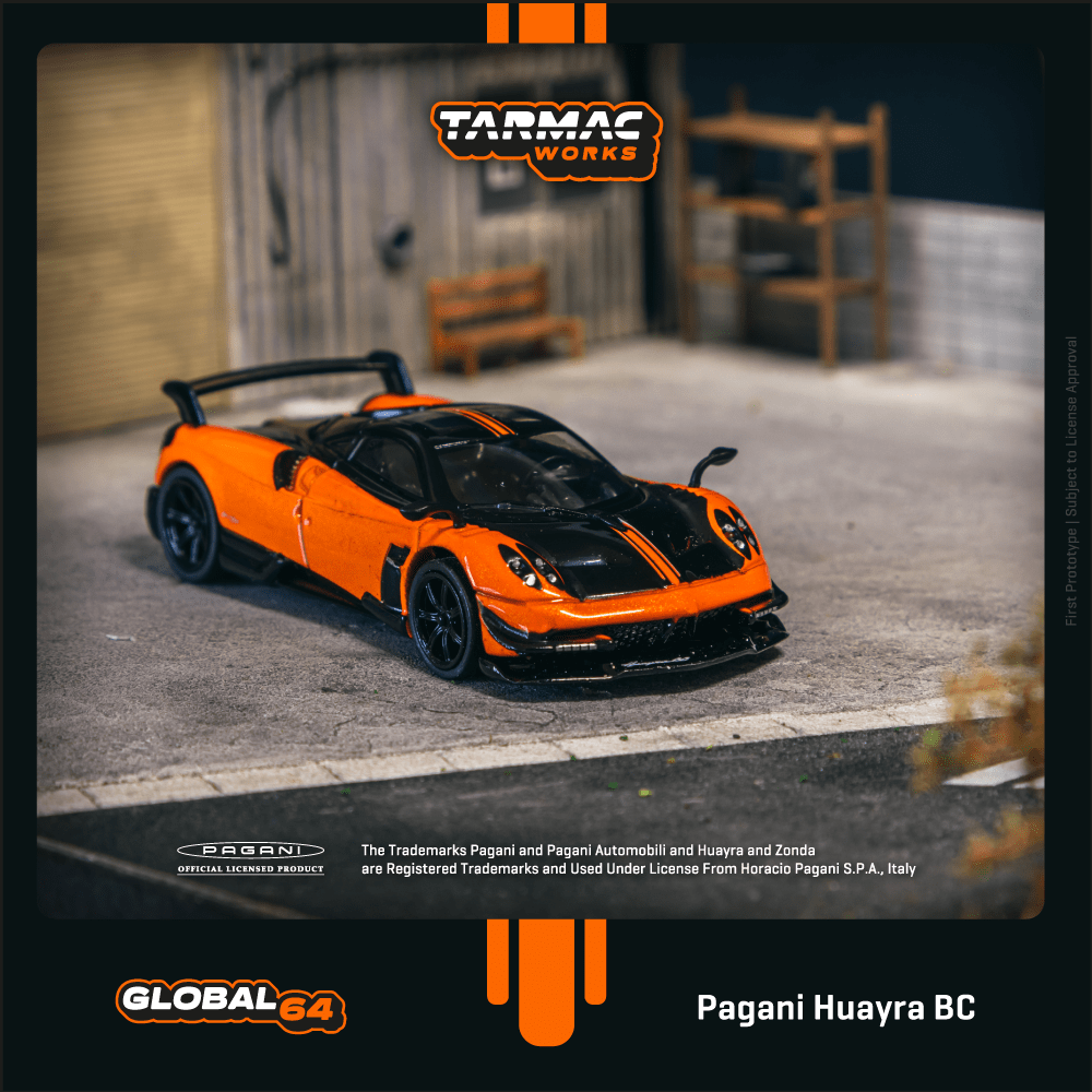 Pagani Huayra BC Arancio Saint Tropez - T64G-TL014-OR