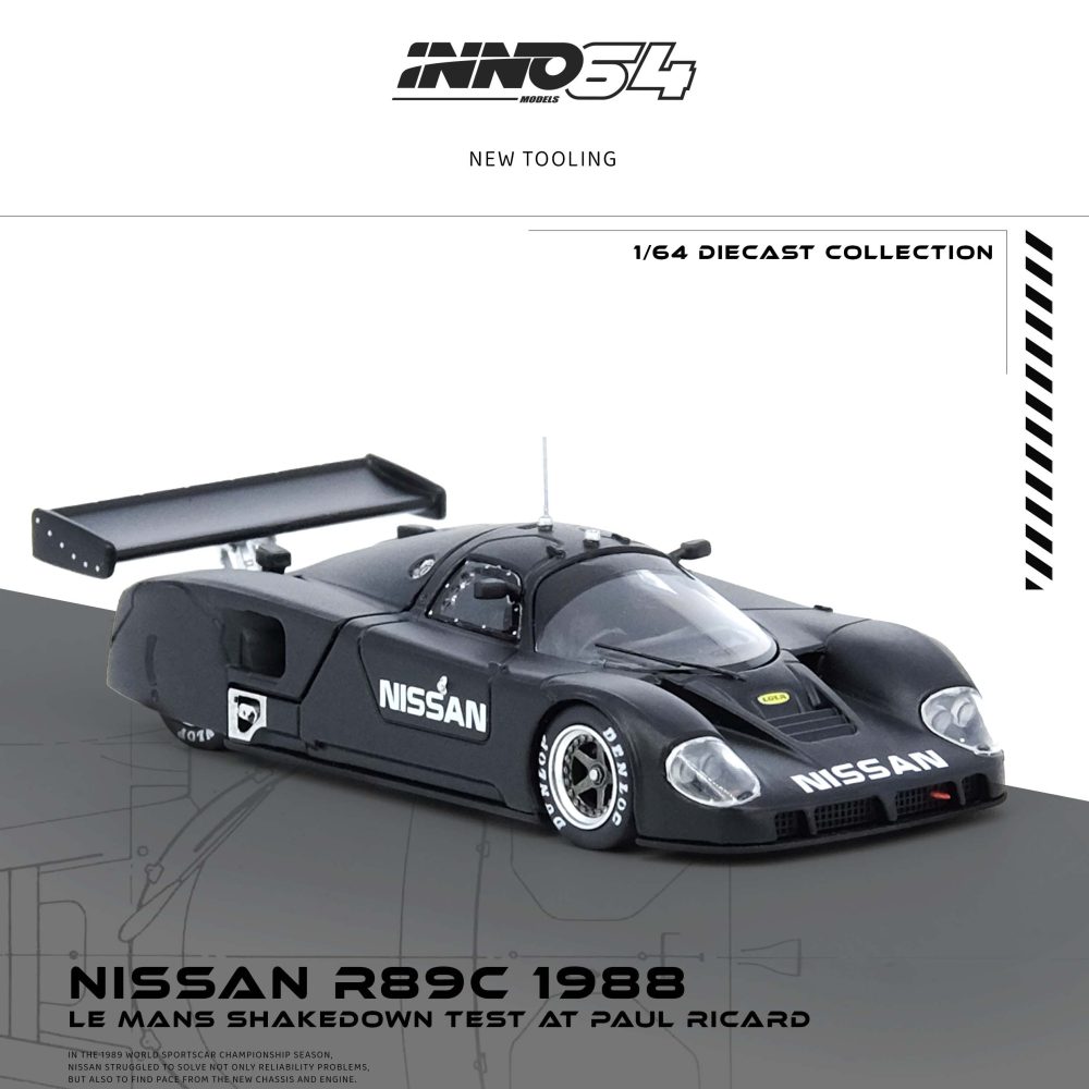 Nissan R89C Le Mans Shakedown Test at Paul Ricard 1988 - IN64-R89C-LMT1988