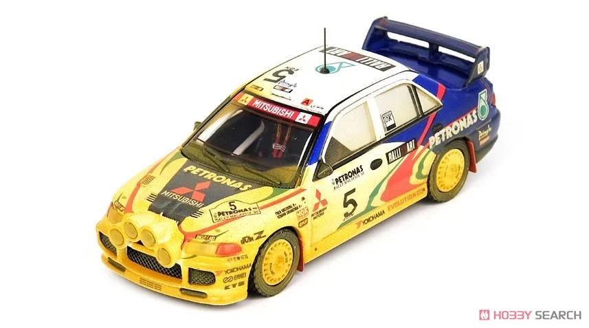 Mitsubishi Lancer Evolution III #05 Rally of Malaysia 1996 with Mud Effect - IN64-EVO3-MR96ME