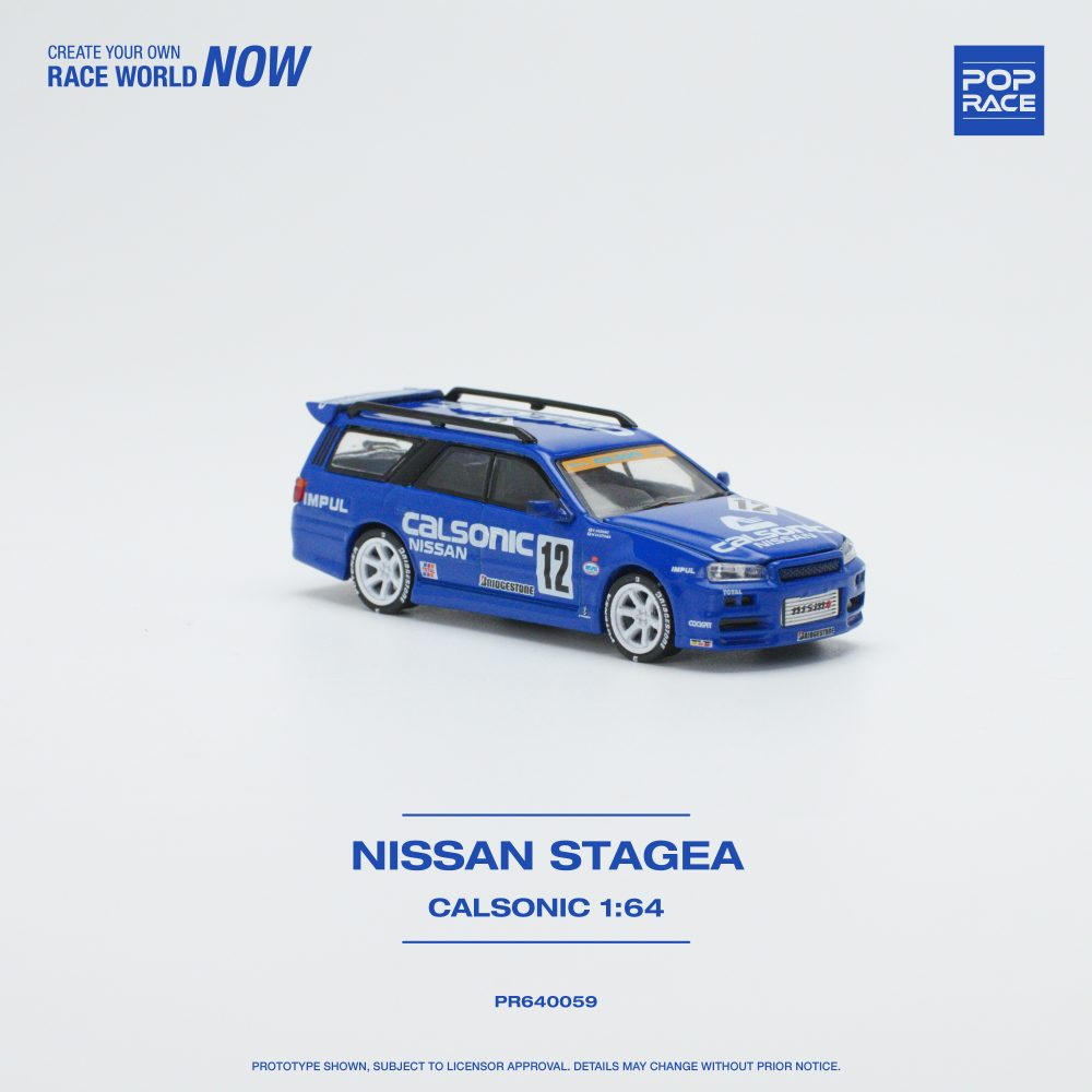 Nissan Stagea R34 Calsonic - PR64-0059