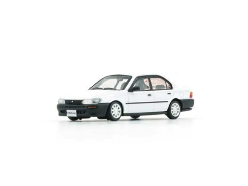 Toyota Corolla AE100 Sedan White with Black Bumper - 64B0363