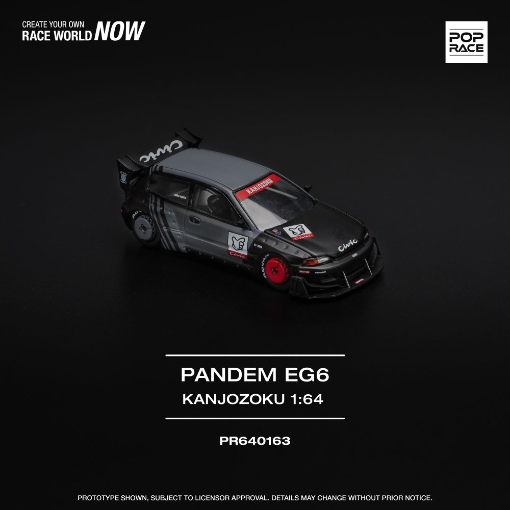 Pandem Honda Civic EG6 "KANJOZOKU" - PR64-0163