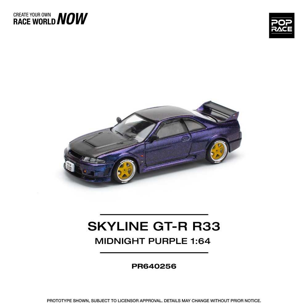 Nissan Skyline GT-R R33 Nismo Midnight Purple - PR64-0256