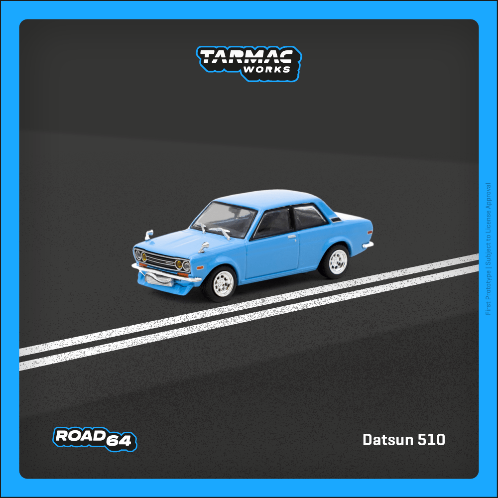 Datsun 510 Light Blue - T64R-052-LB
