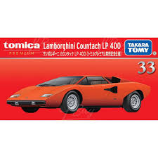 Tomica Premium 33 - Lamborghini Countach LP 400'24 First Edition