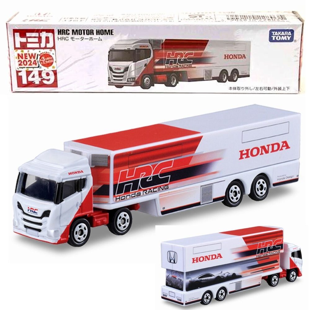Tomica Mainline 149 - Honda Racing Transporter'24