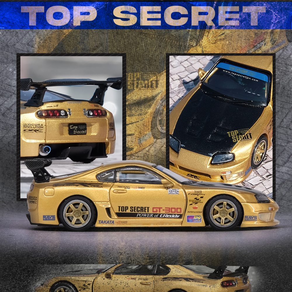 Toyota Supra (A80) Top Secret GT300 - IN64-A80TS-GOLD