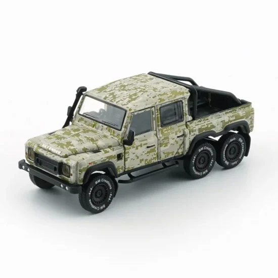 Land Rover 2016 Defender 110 PickUp Camouflage Green 6x6 Acc Pack (RHD) - 64B0342