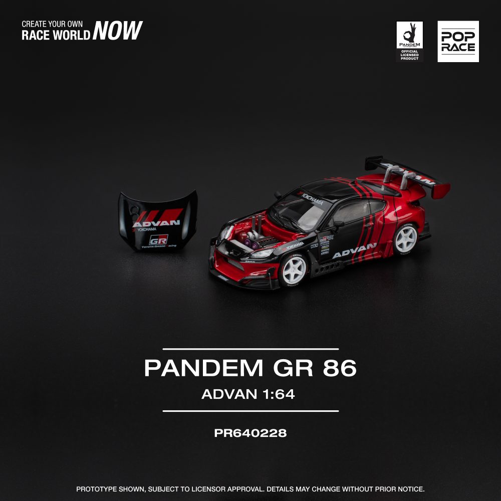 Pandem Toyota GR86 Advan - PR64-0228
