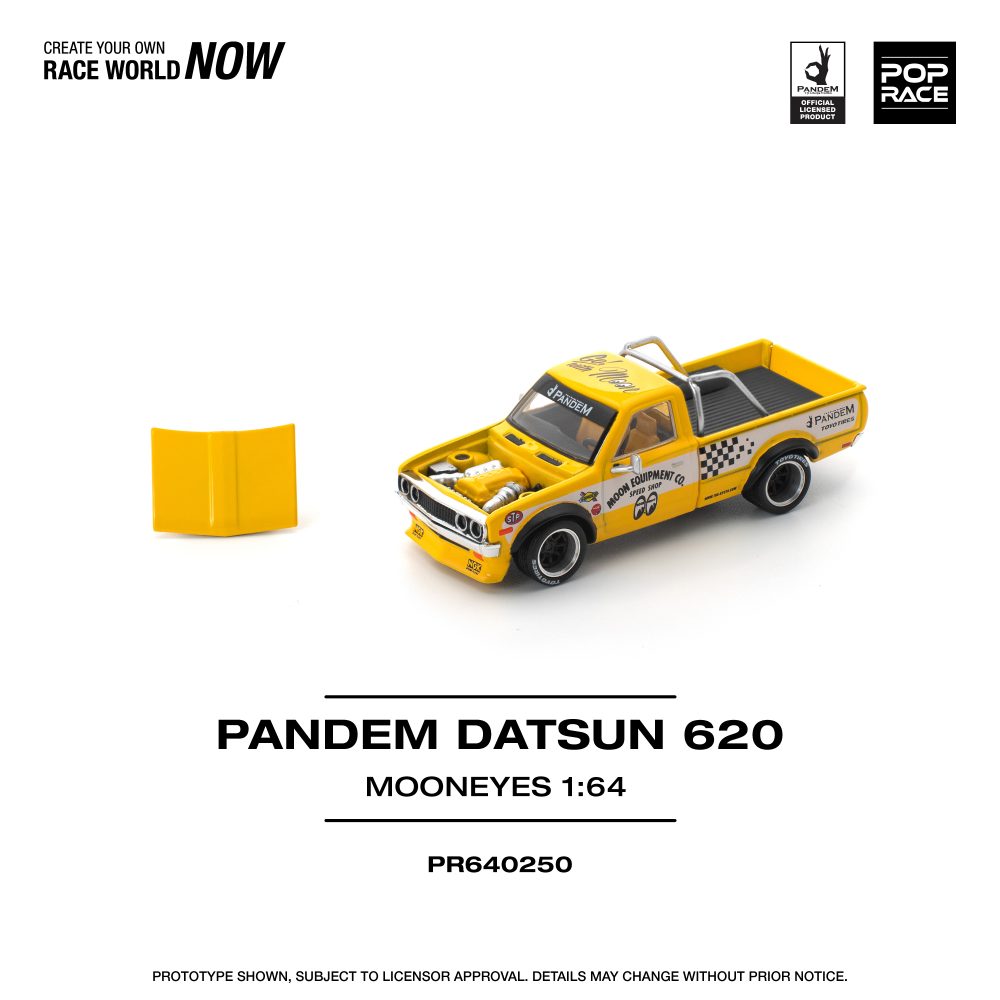 Pandem Datsun 620 Mooneyes - PR64-0250