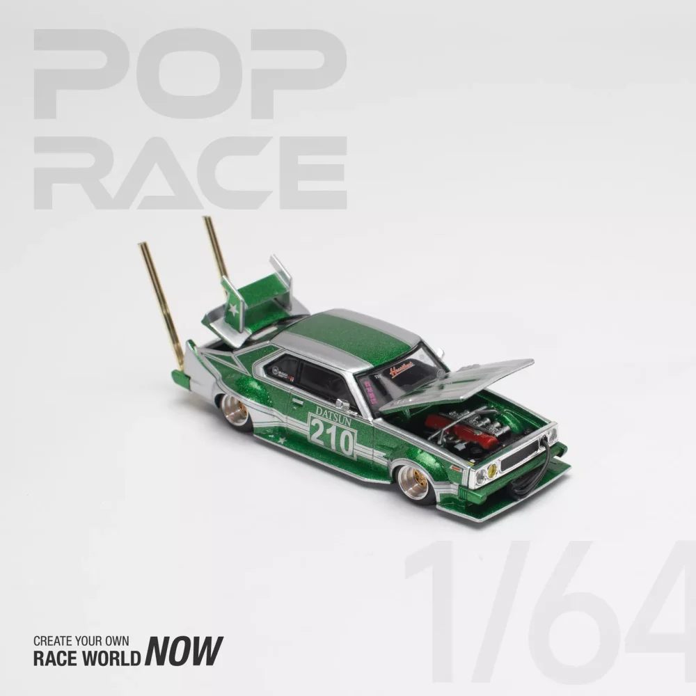 Nissan Skyline C210 Bosozoku Style Green - PR64-0061