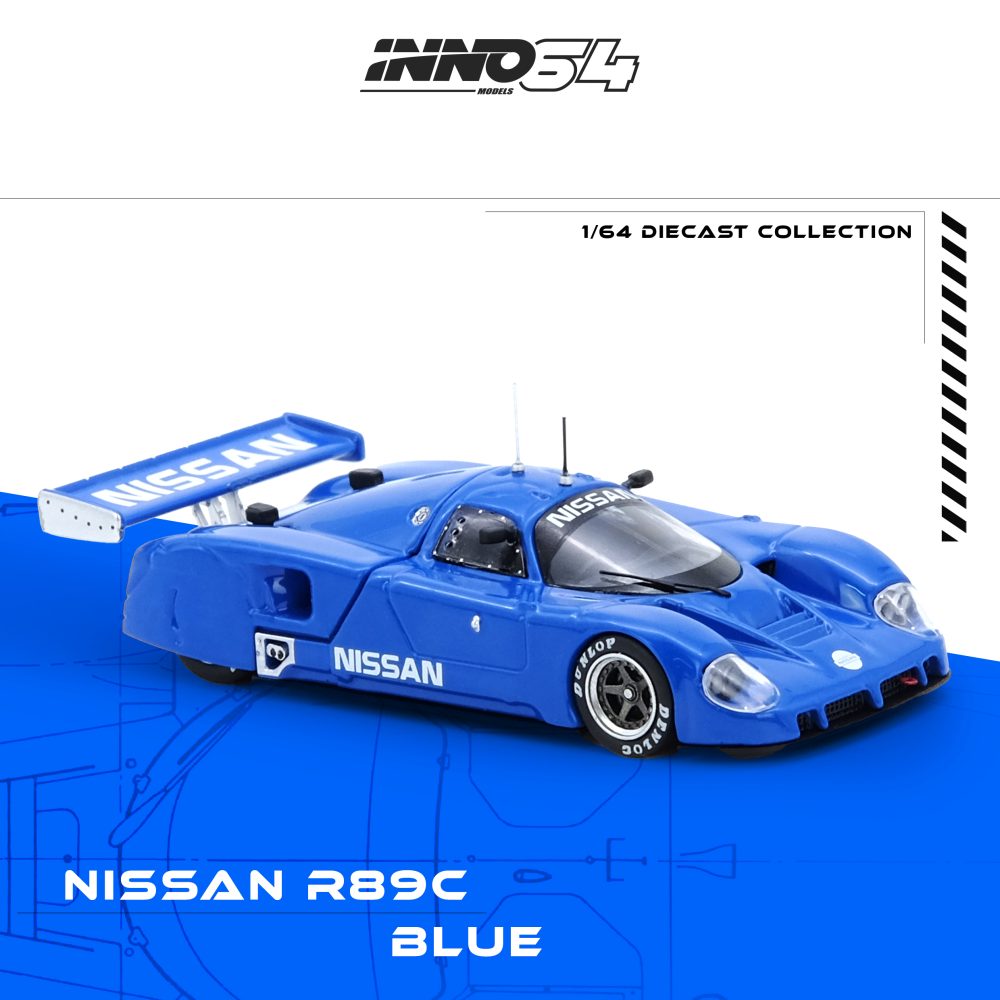 Nissan R89C Blue - IN64-R89C-BL