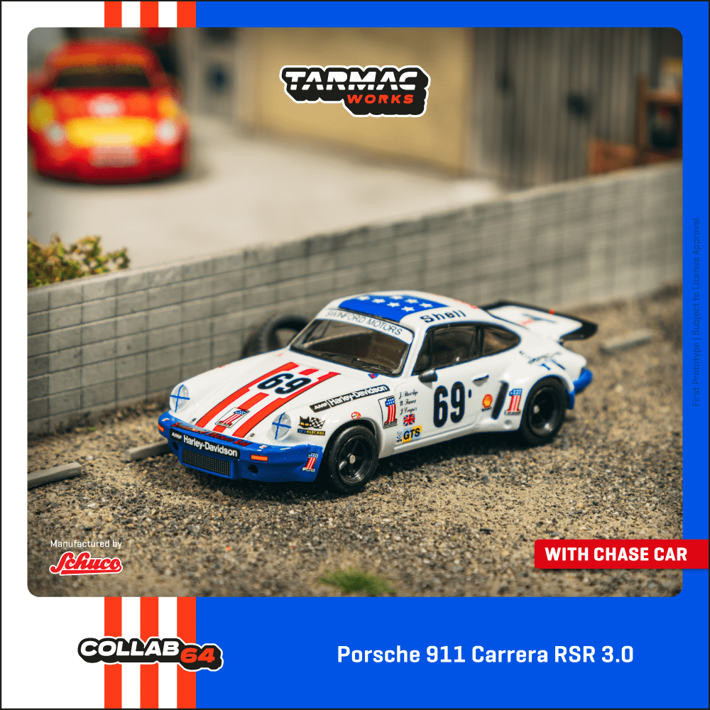 (Pre-Order) Porsche 911 Carrera RSR 3.0 24h Le Mans 1975 #69