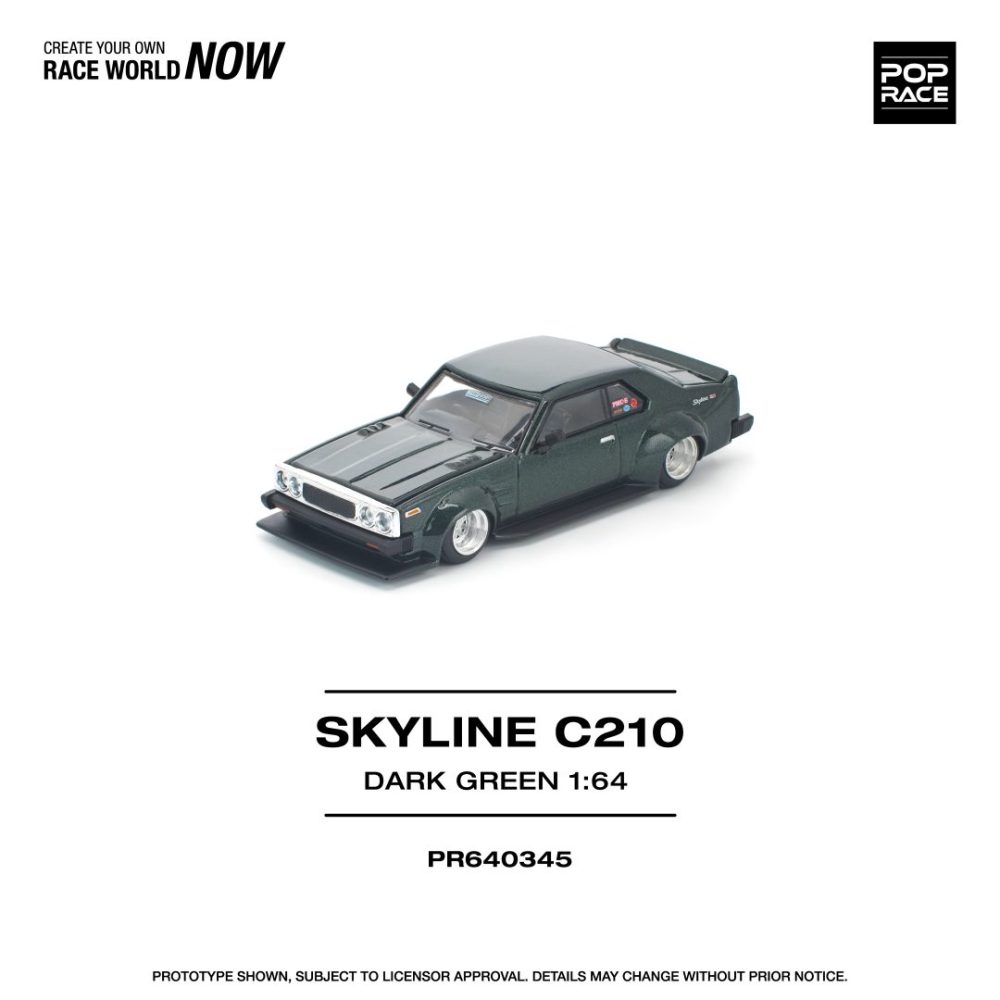 (Pre-Order) Nissan Skyline C210 Green