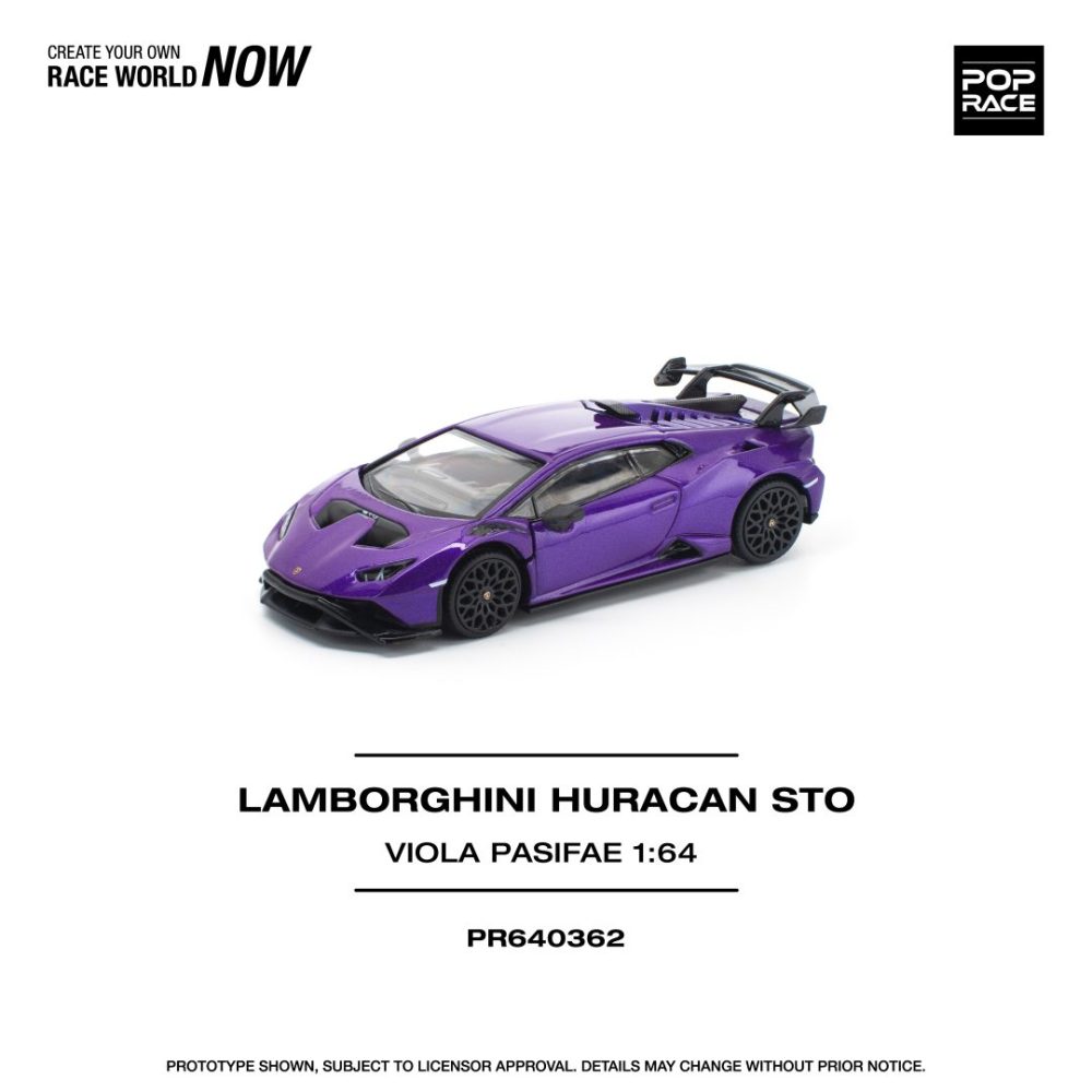 (Pre-Order) Lamborghini Huracan STO Viola Pasifae