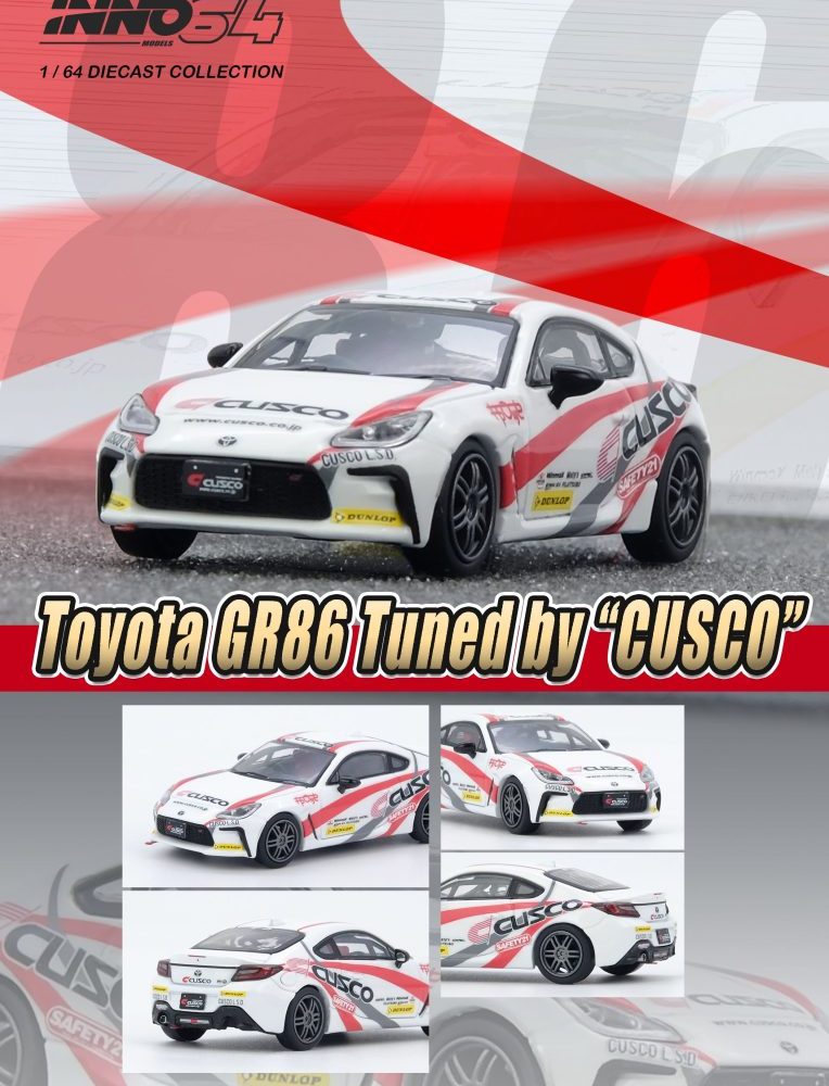 Toyota GR86 Tuned by "CUSCO" - IN64-GR86-CUSCO