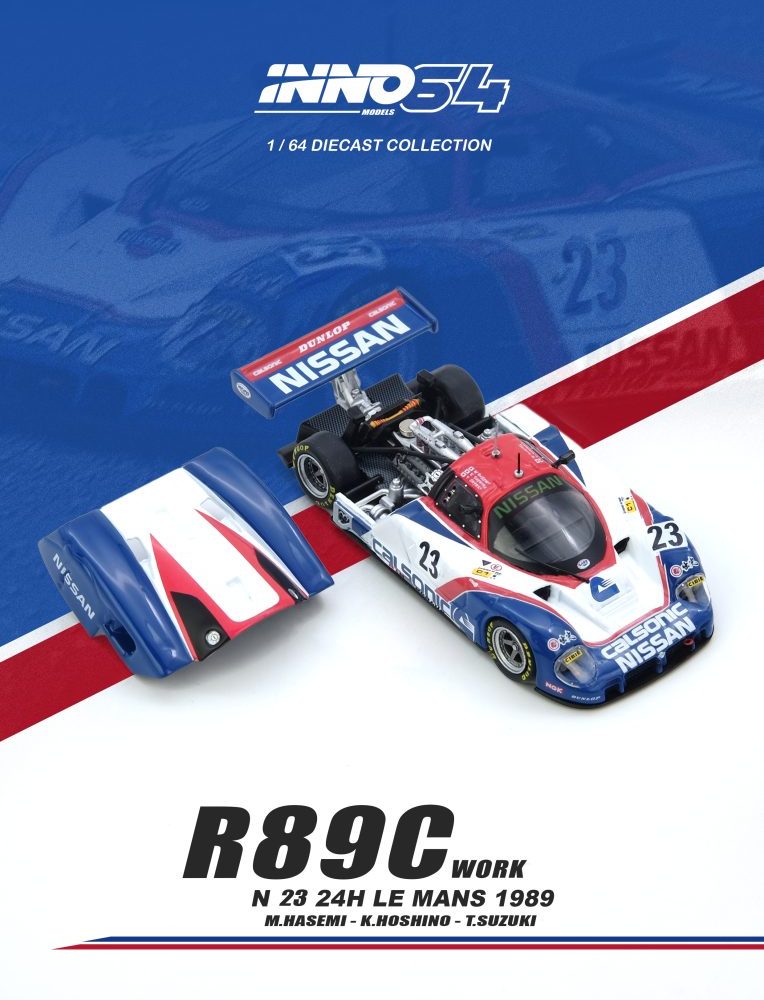 Nissan R89C Le Mans 1989 #23 - IN64-R89C-89LM23