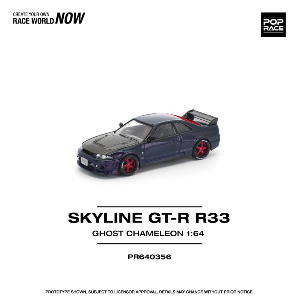 (Pre-Order) Nissan Skyline GT-R R33 Ghost Chameleon