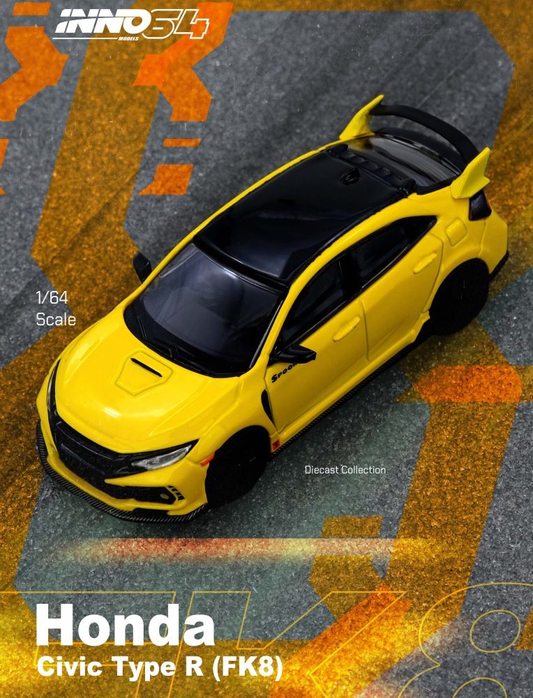 Honda Civic Type R (FK8) Yellow - IN64-FK8-YL