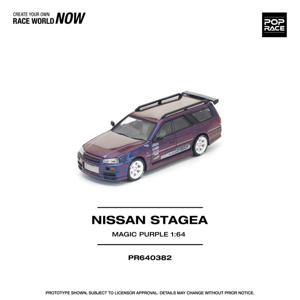 (Pre-Order) Nissan Stagea Magic Purple