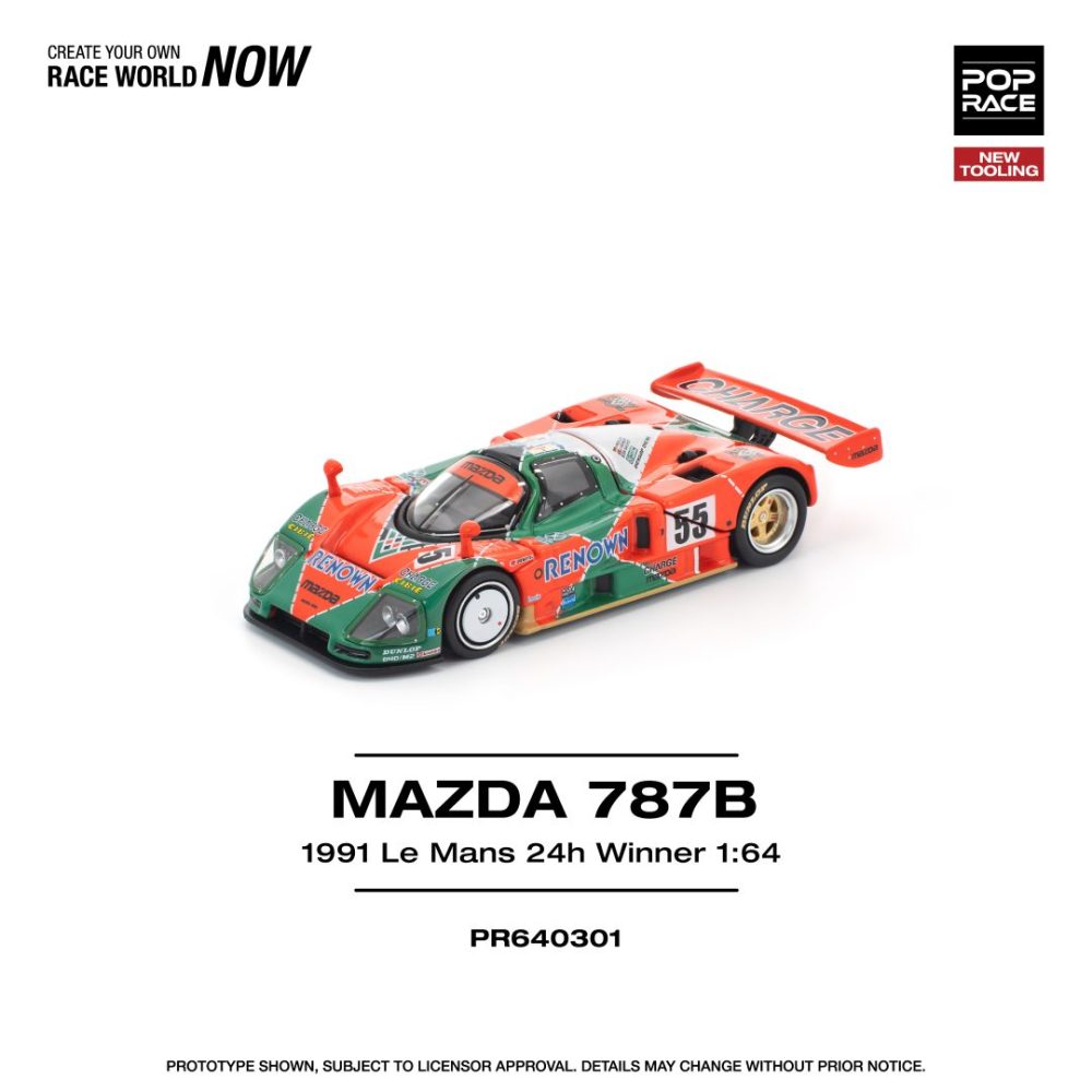 Mazda 787B 1991 Le Mans 24H Winner - PR64-0301