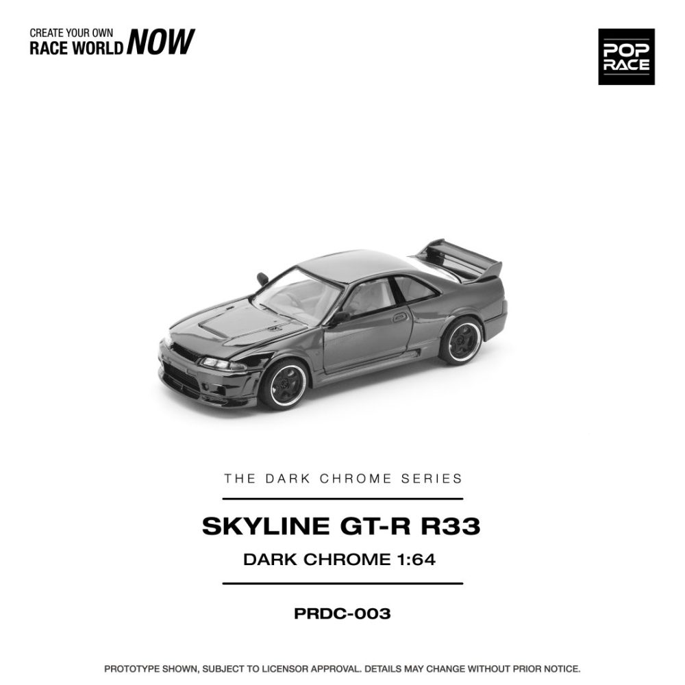 Nissan Skyline GT-R R33 Dark Chrome - PRDC-003