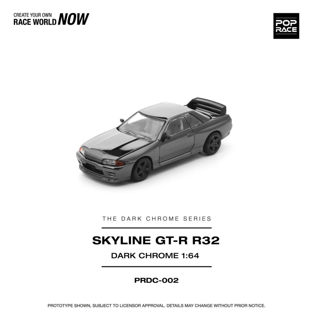 (Pre-Order) Pandem Nissan Skyline GT-R R32 Gun Metal