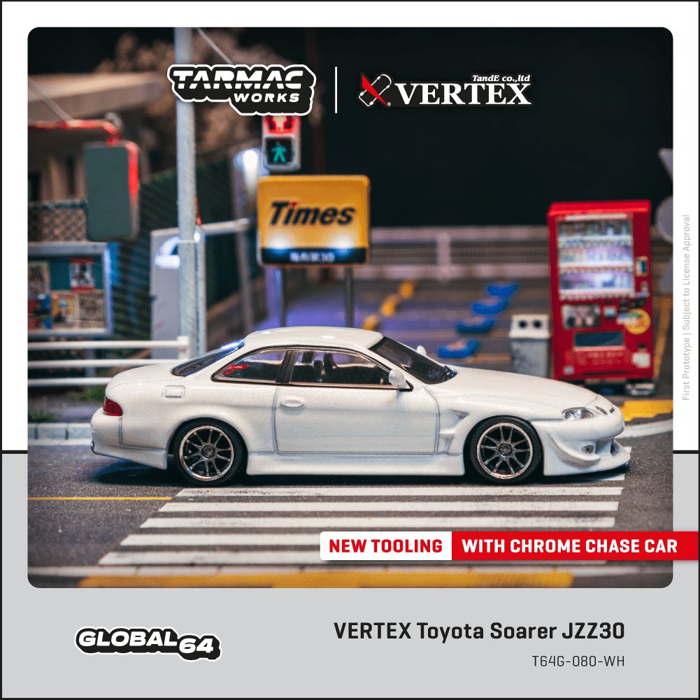 VERTEX Toyota Soarer JZZ30 White - T64G-080-WH