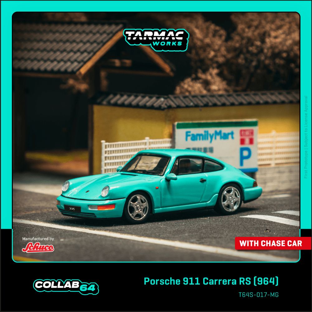 (Pre-Order) Porsche 911 964 Mint Green