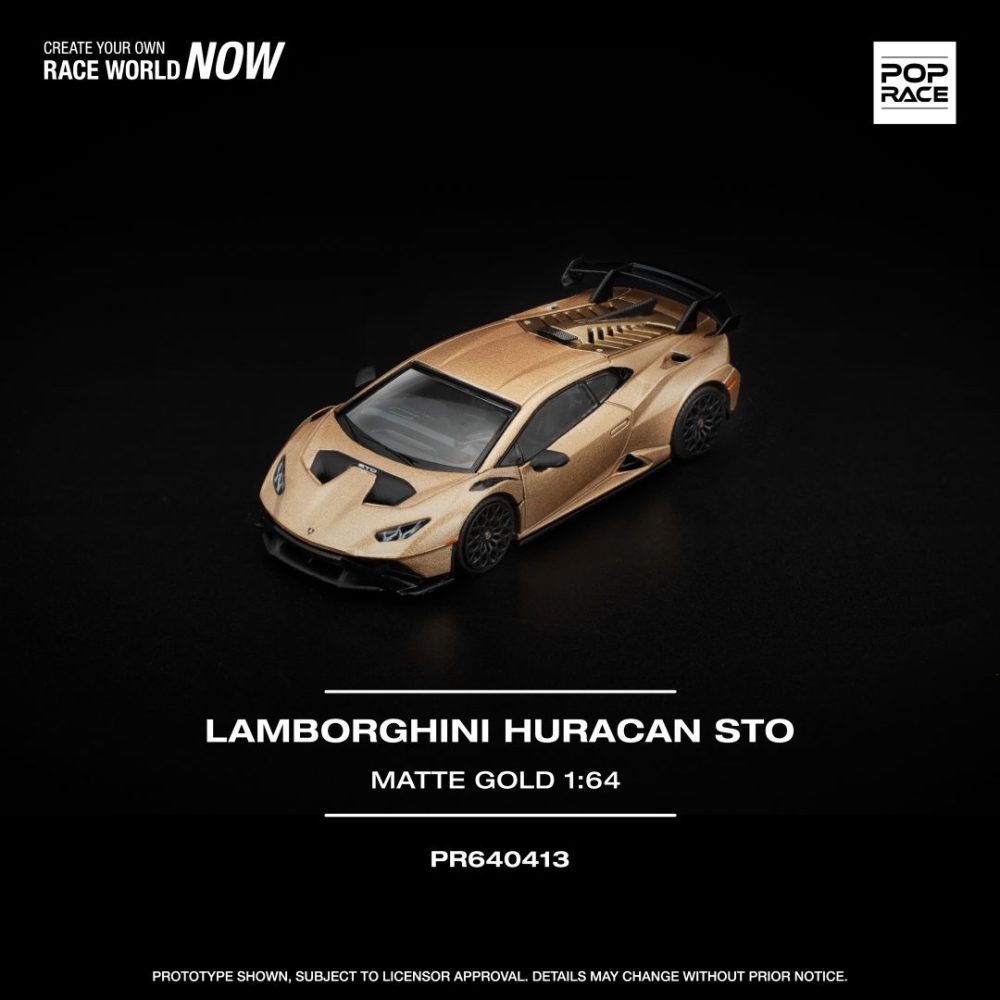 (Pre-Order) Lamborghini Huracan STO Matte Gold