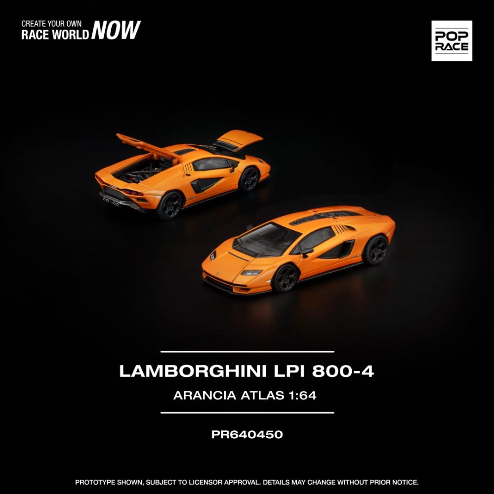 (Pre-Order) Lamborghini Countach LPI 800-4 Arancia Altas