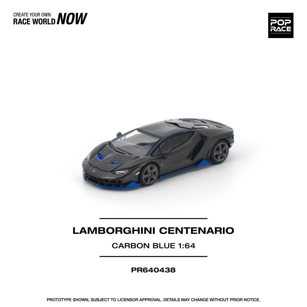 (Pre-Order) Lamborghini Centenario Carbon Blue