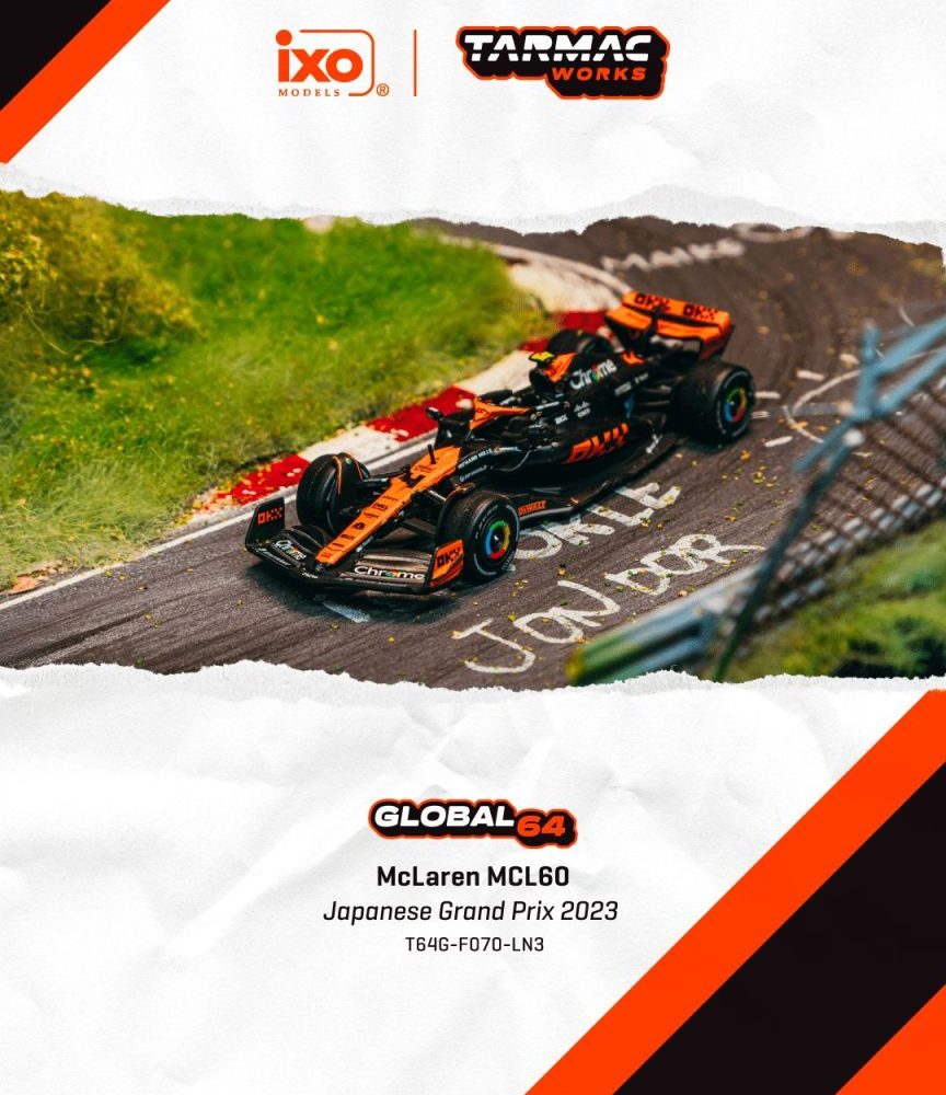 (Pre-Order) McLaren MCL60 Japanese Grand Prix 2023 Lando Norris