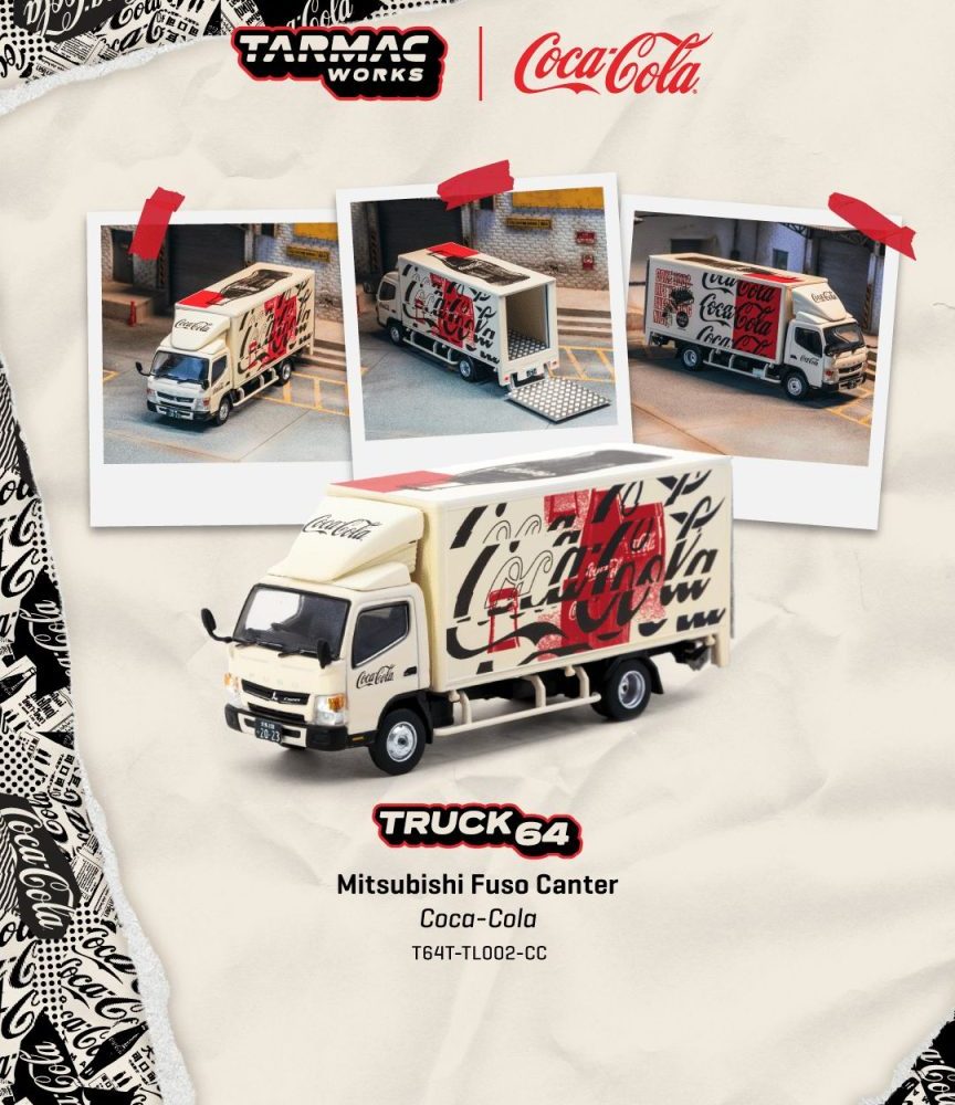 (Pre-Order) Mitsubishi Fuso Canter Coca Cola