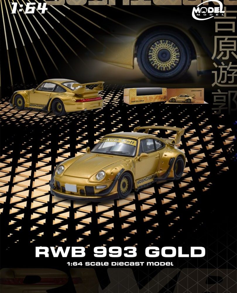 RWB Porsche 993 Gold - MM64-RWB993-006