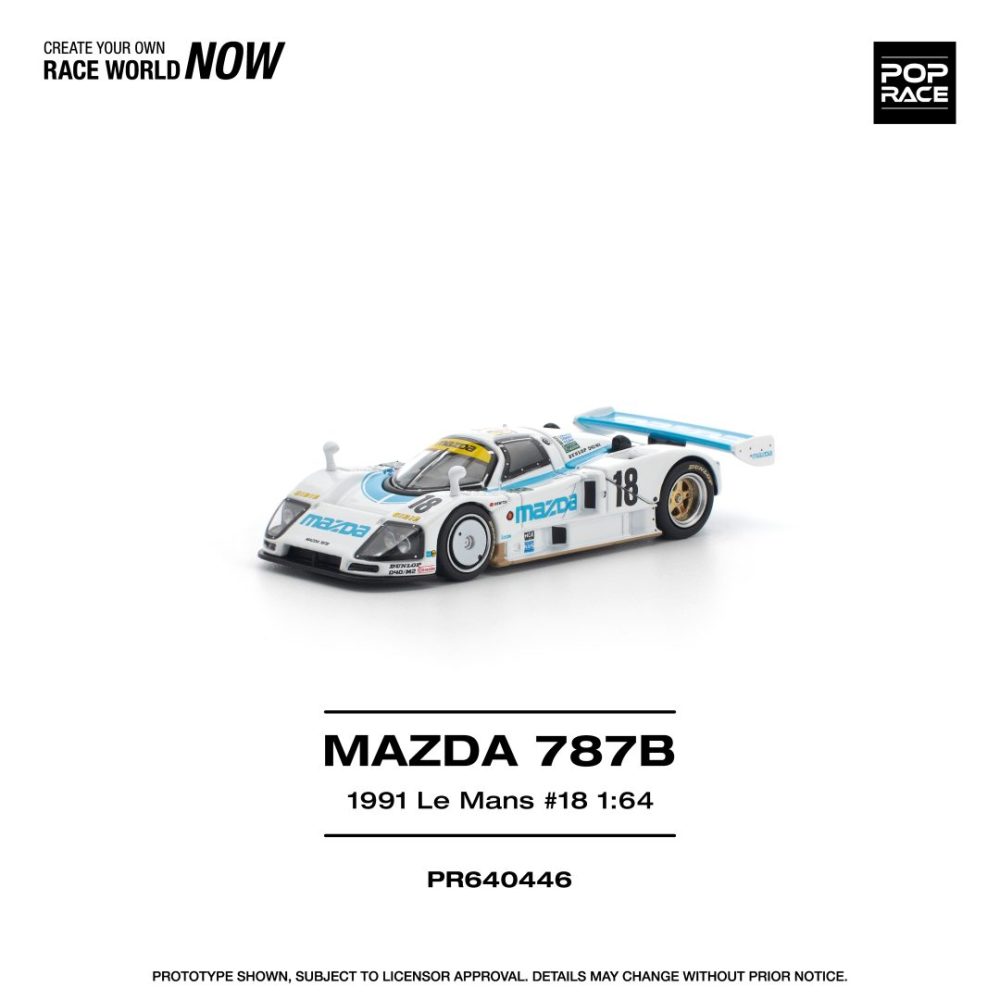 (Pre-Order) Mazda 787B 1991 Le Mans 24 Hours #18
