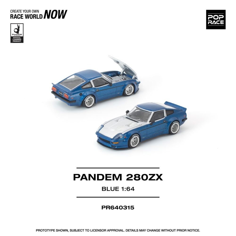(Pre-Order) Pandem Nissan 280ZX Blue