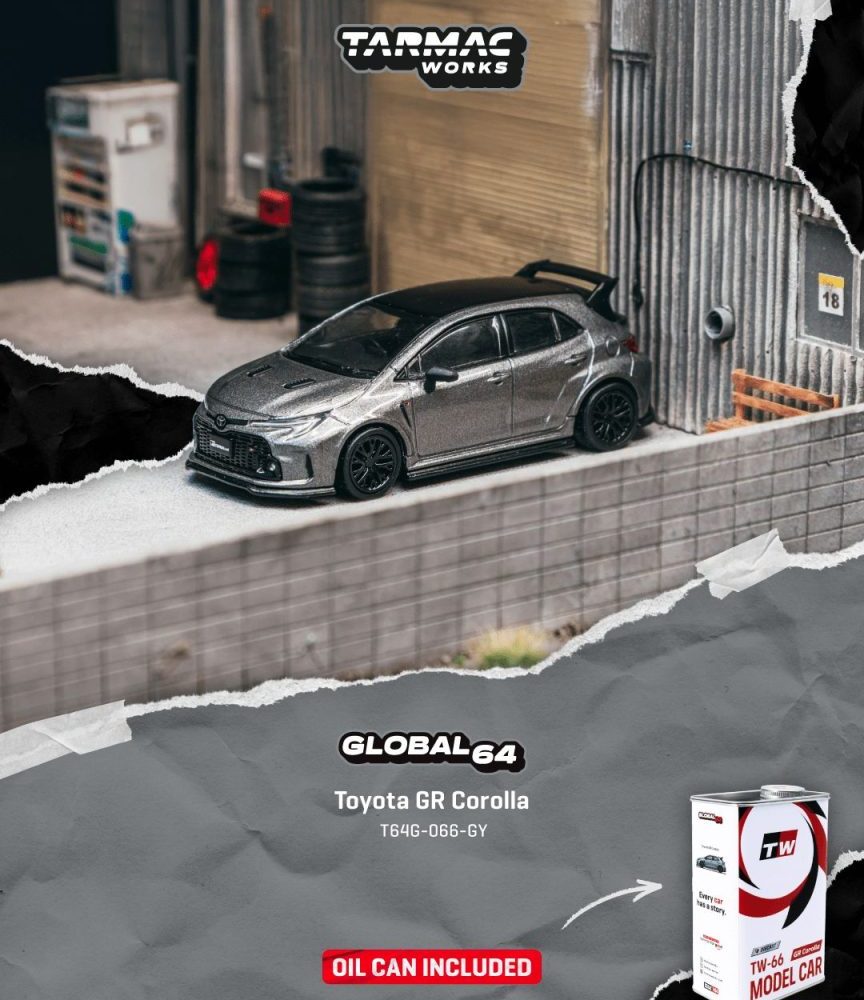 (Pre-Order) Toyota GR Corolla Grey